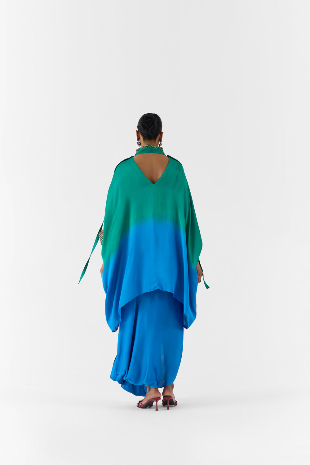 Jasper Ombre Kimono and Knot Skirt