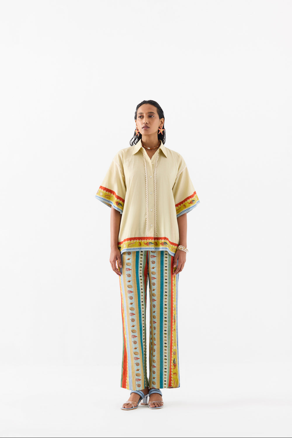 Sea Shell Shirt & Trousers