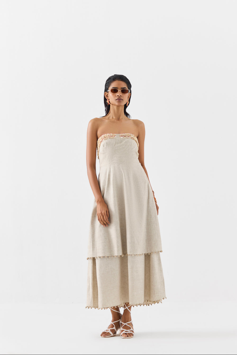 Palm Island Tiered Dress