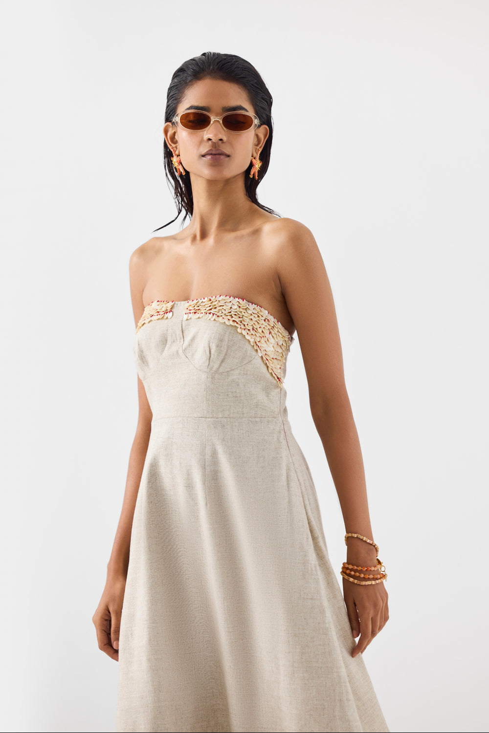 Palm Island Tiered Dress