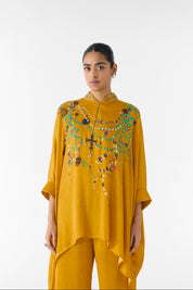 Mustard Maharani Kimono & Pants