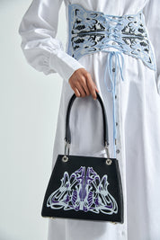 Nocturnal Bloom Shoulder Bag