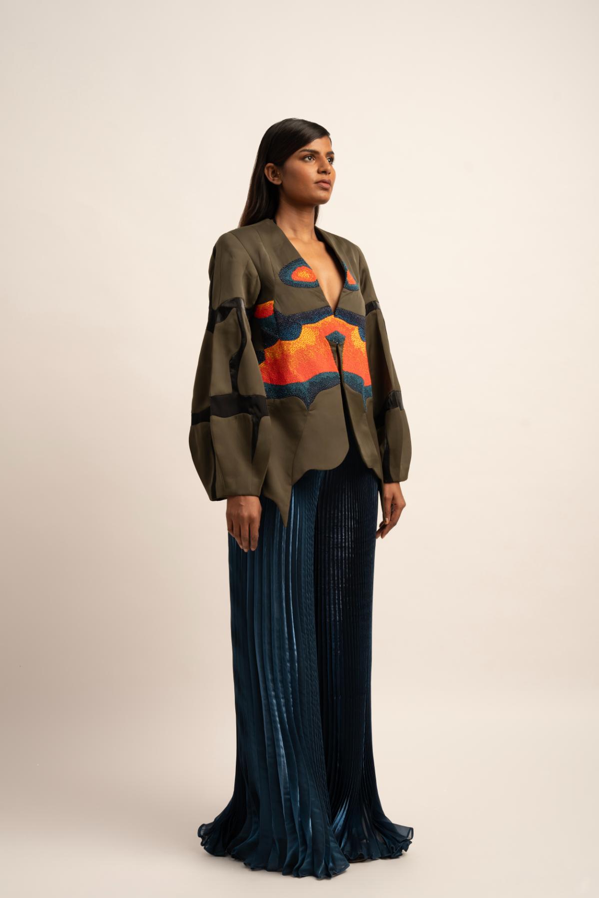 The Morphic Whispers Blazer