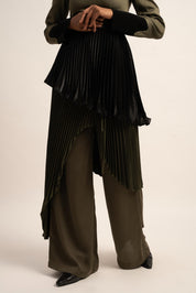 The Chaos Cascade Trousers & Skirt Set