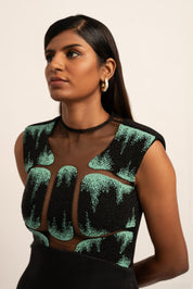 The Dreamwave Beaded Jumpsuit