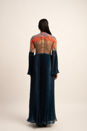 The Luminous Flutter Beaded Gown
