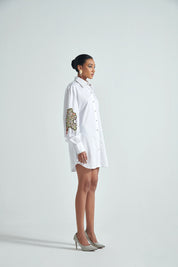 Flourishing Shirt Dress