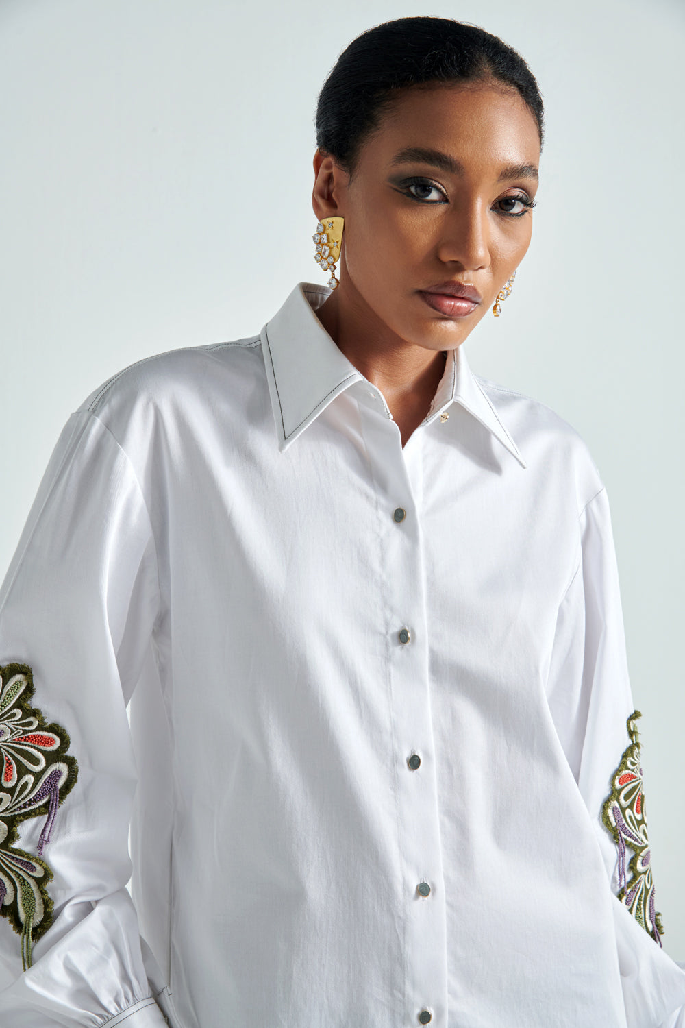 Flourishing Shirt Dress