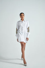 Flourishing Shirt Dress