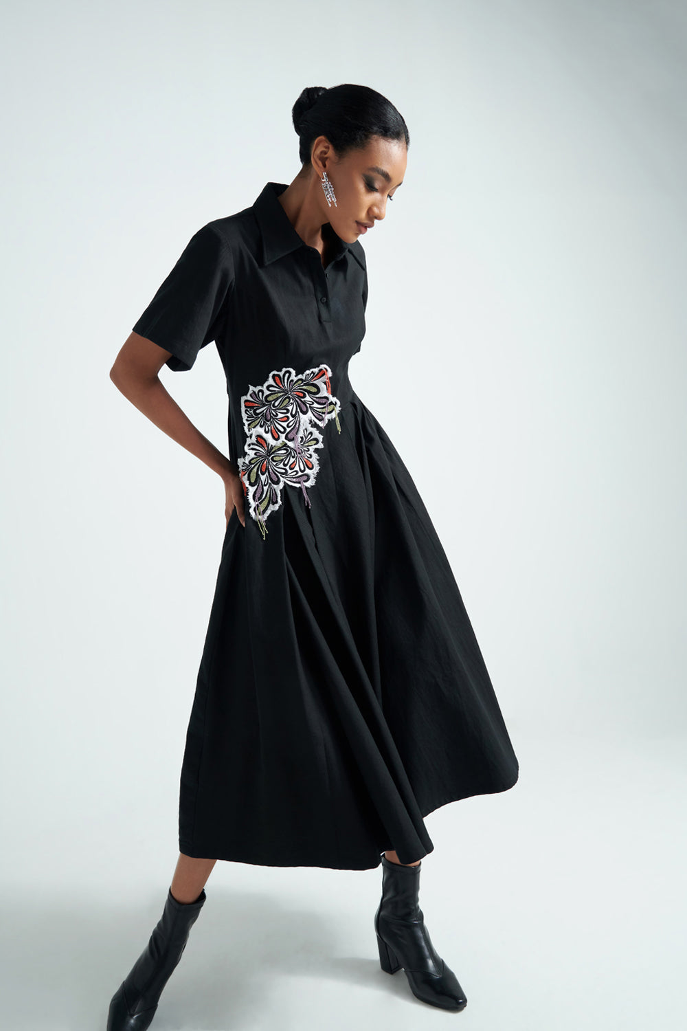 Midnight Bloom Dress