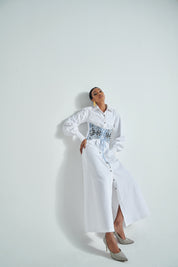 The Classic Corset Shirt Dress