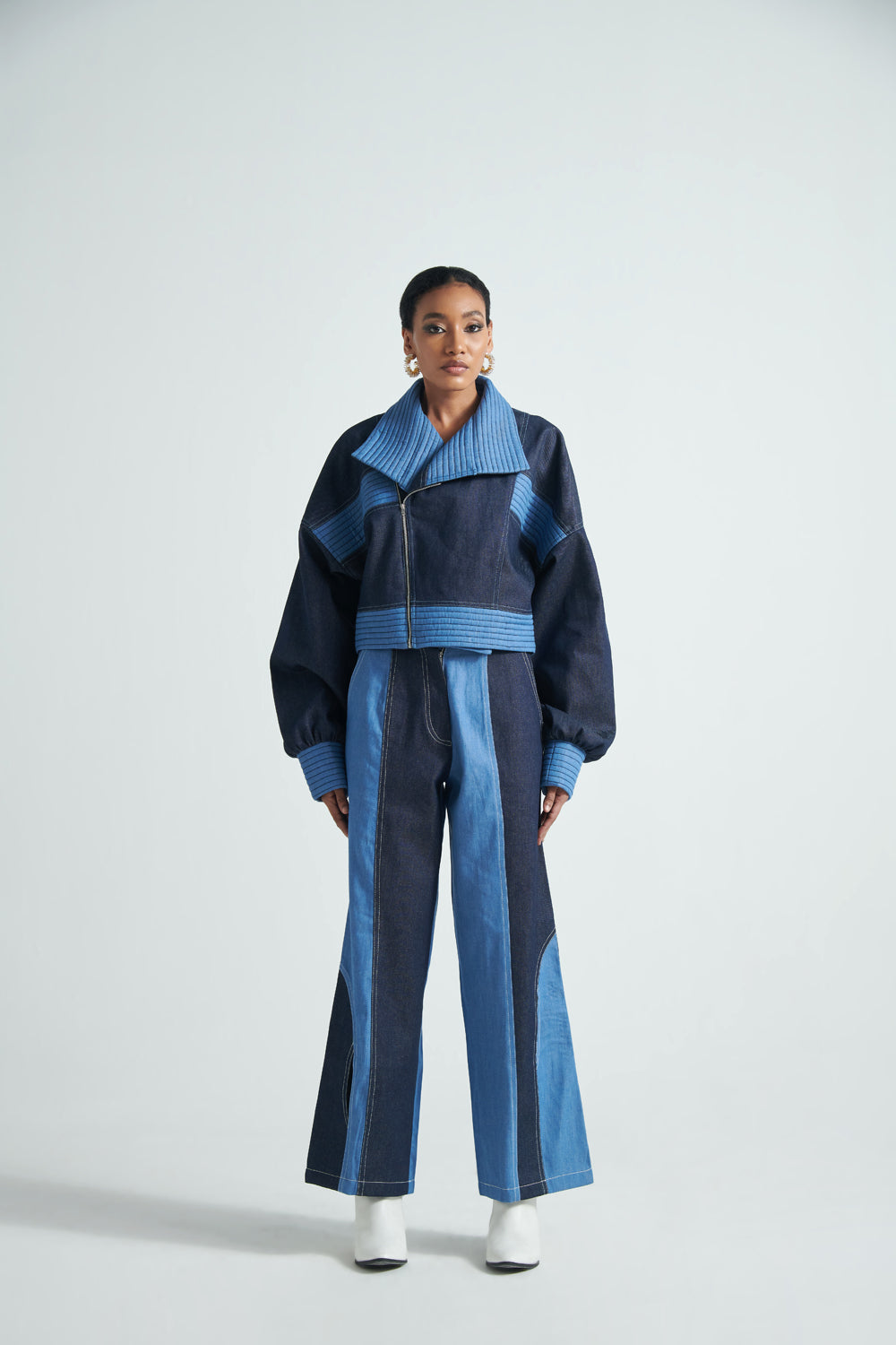 Indigo Vortex Trousers