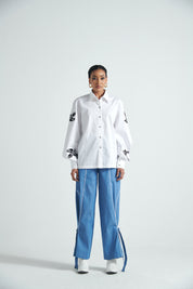 Azure Flux Trousers