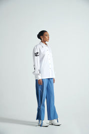 Azure Flux Trousers