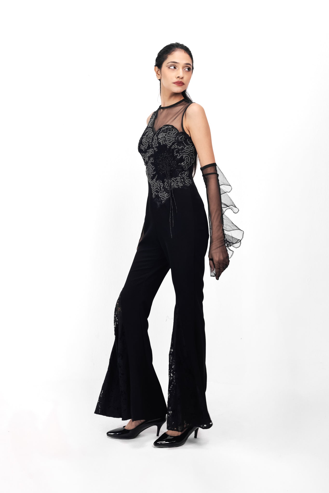 Ashen Blossom Jumpsuit