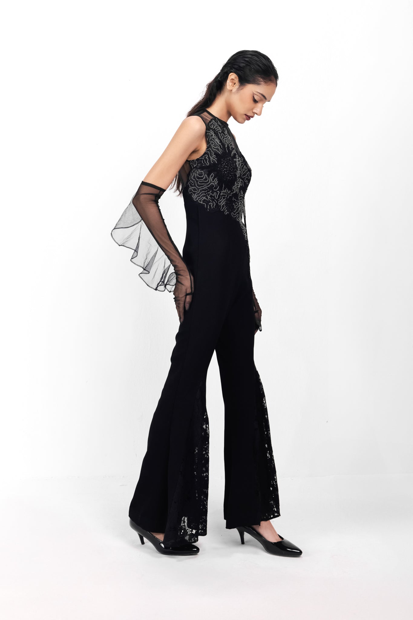 Ashen Blossom Jumpsuit