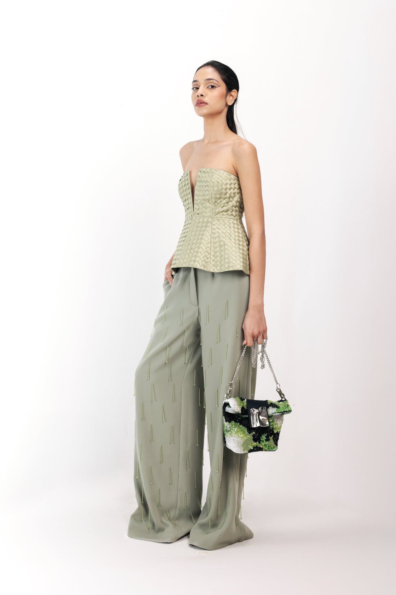 Woven Whisper Corset