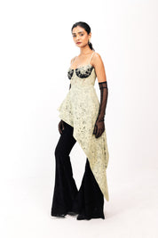 Tropical Eclipse Corset Top