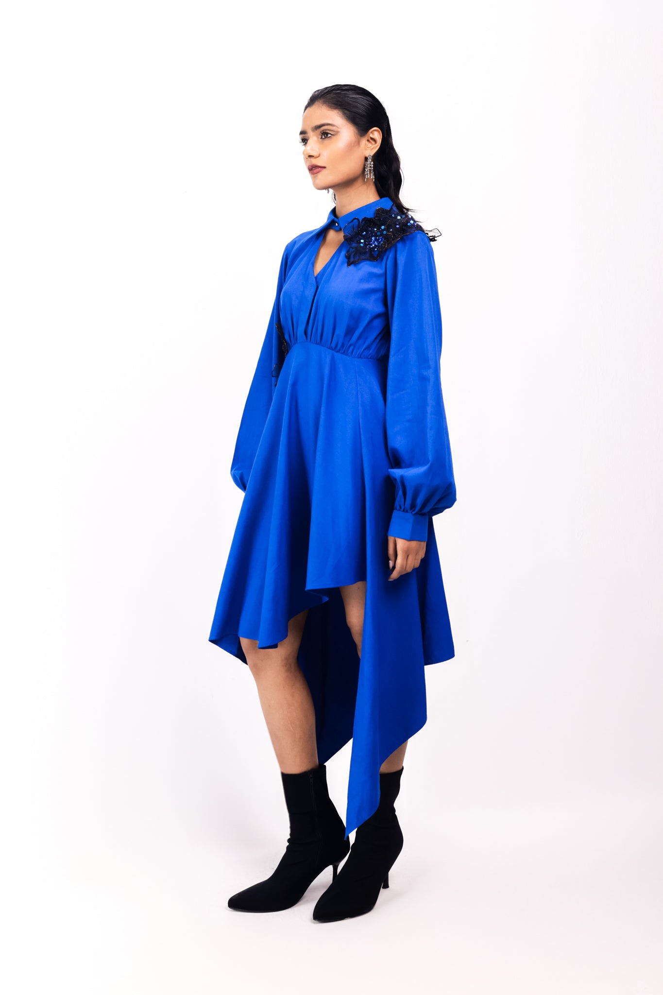 Sapphire Wilt Dress