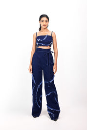 Weathered Indigo Bustier