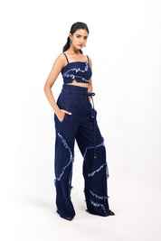 Weathered Indigo Bustier