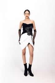 Silver Dusk Bloom Dress