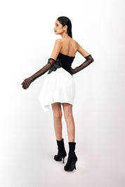Silver Dusk Bloom Dress