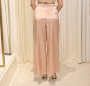 Scarlet Nude Satin Pants