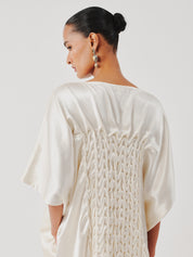White Coral Dress