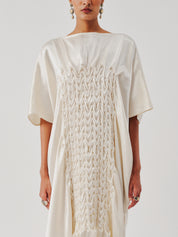 White Coral Dress