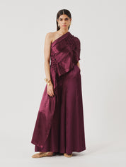 Pisa Top in Burgundy