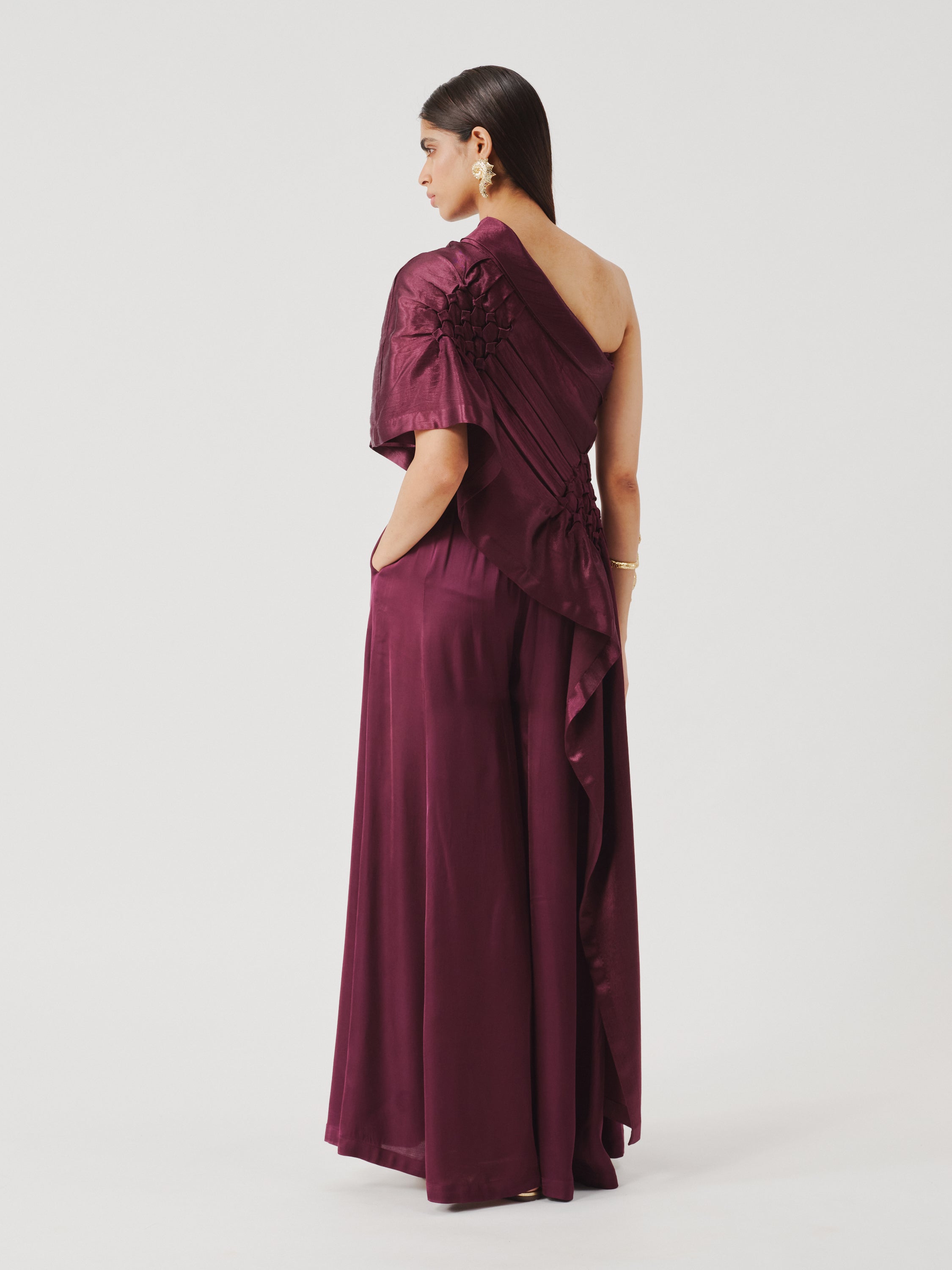 Pisa Top in Burgundy