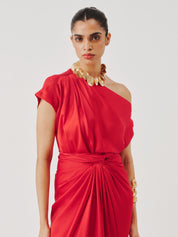 Renaissace Blouse in Red