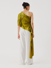 Pisa Top in Olive Green