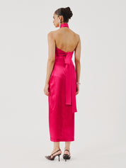 Hope Halter Neck Top in Pink