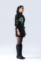 Hand Embroidered Sequin Dress