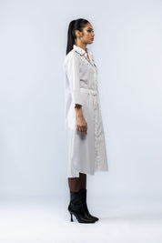 Hand Painted Dress With Belt