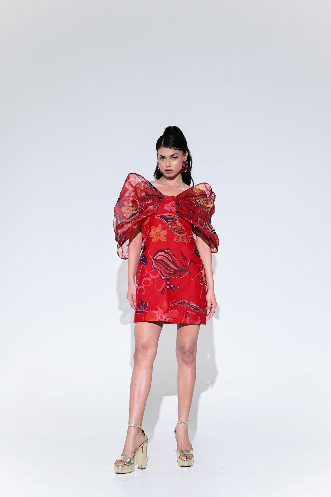 Scarlet Butterfly Dress