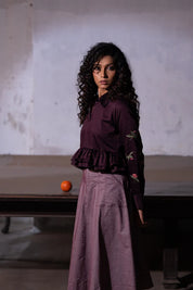 Becoming Ruffle Top