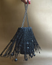 Black Shimmy Bag