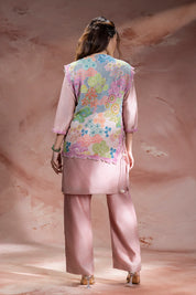 Kaia Embroidered Kurta Set With Jacket