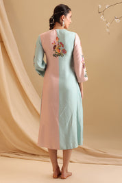 Aarani Embellished Colour Block Dress