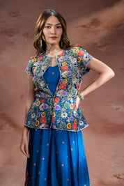Baghira Embroidered Handkerchief Dress Set
