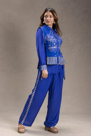 Kyomi Bib Style Shirt With Pants