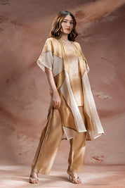 Zinnia Appliqué Jacket And Pants Set