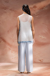 Alisa Embroidered Tie Up Top & Pants