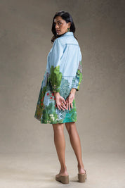Blume Printed Boxy Dress