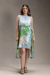Blume Printed Paneled Dress