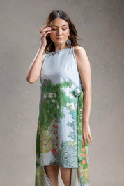 Blume Printed Paneled Dress