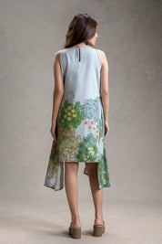 Blume Printed Paneled Dress